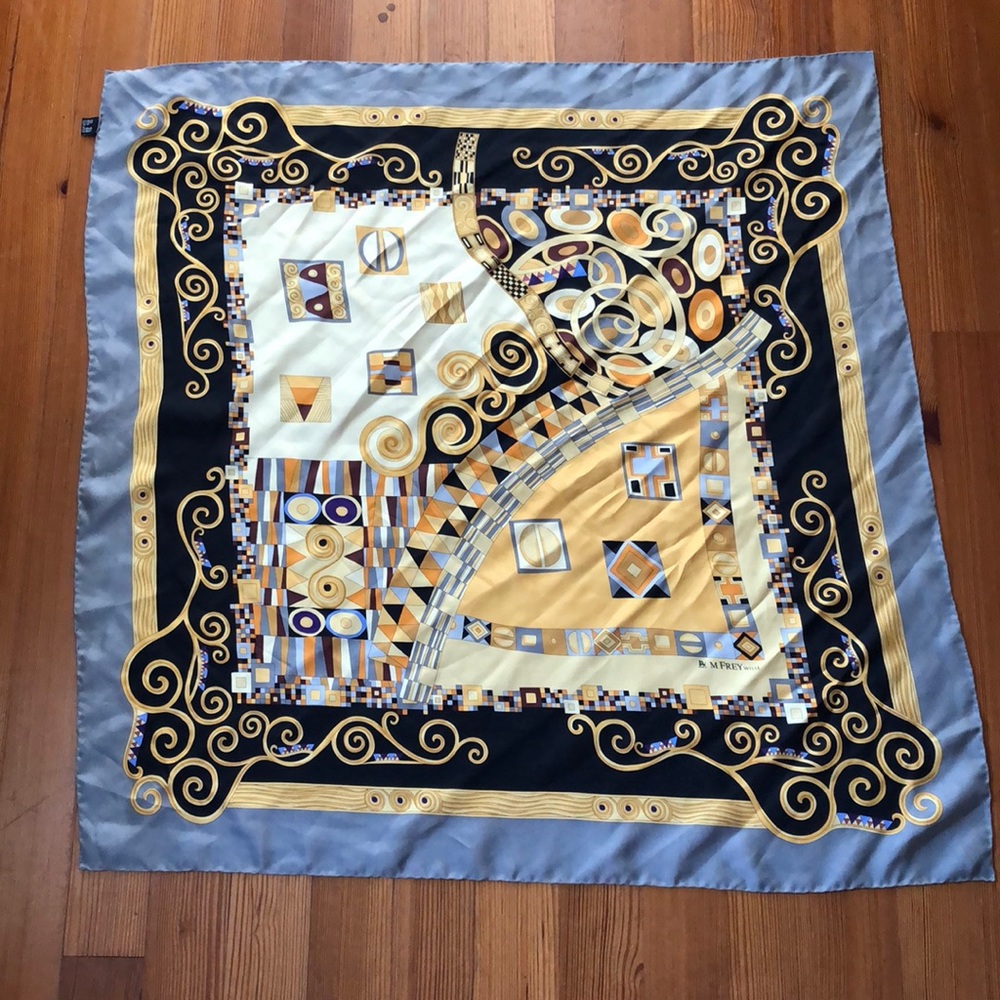 100% SILK SCARF by FREY WILLE